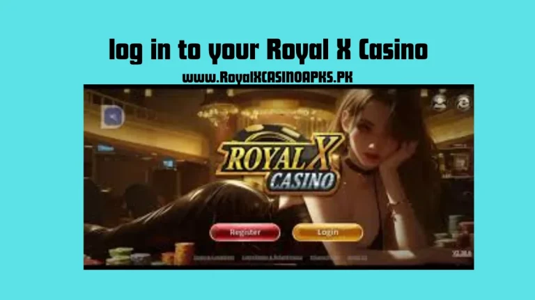 Log in to your Royal X Casino Game account