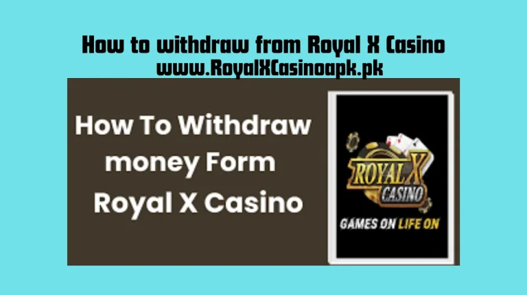 how to withdrawal money from Royal X Casino