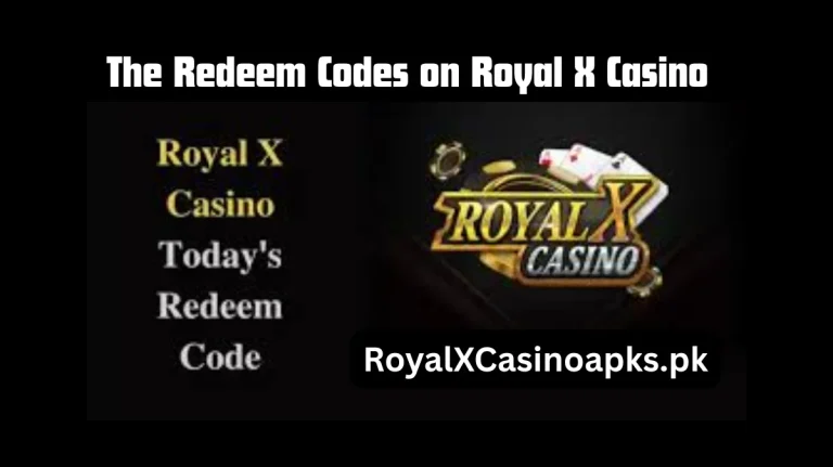 The Redeem Codes on Royal X Casino